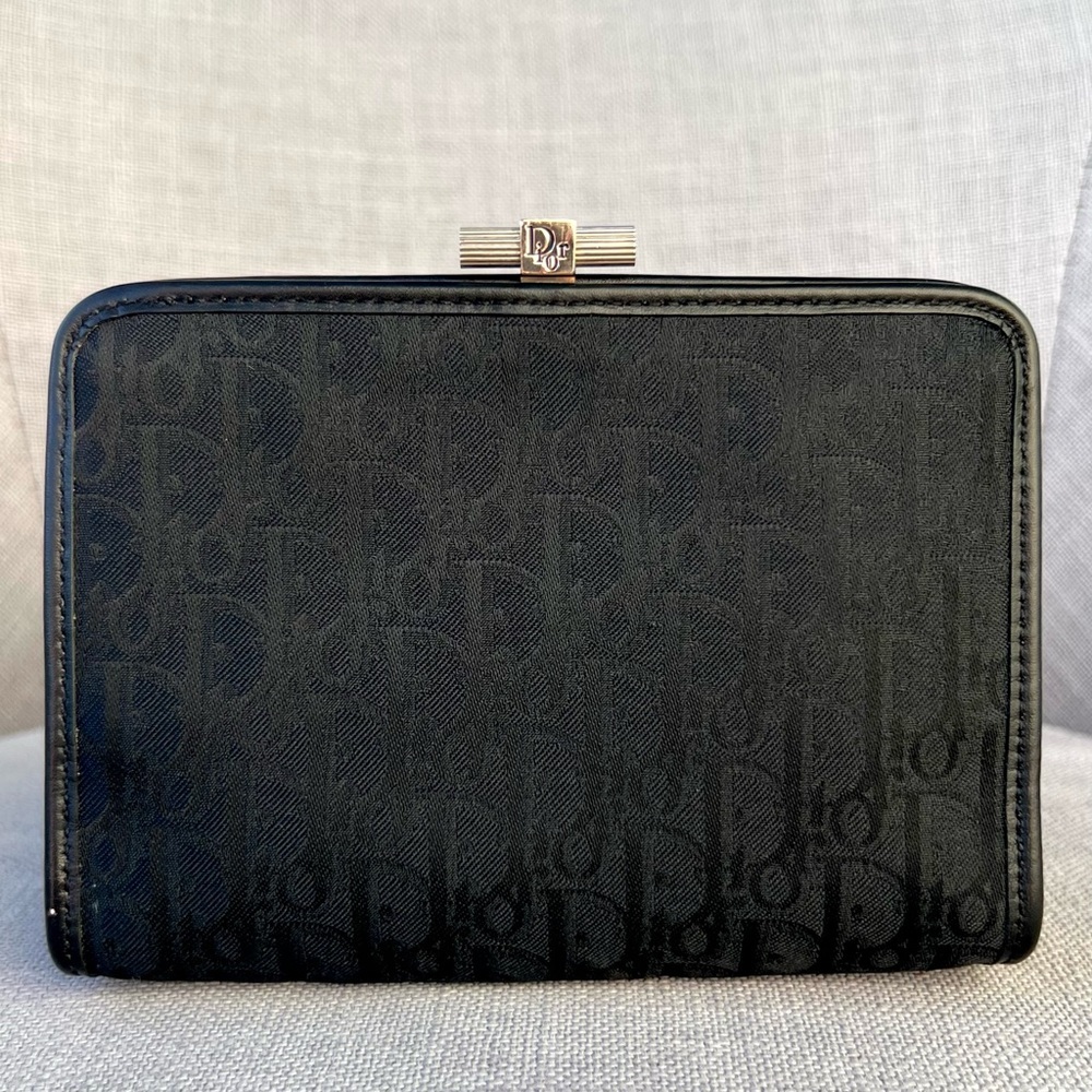 Dior Trotter Coin purse wallet Black